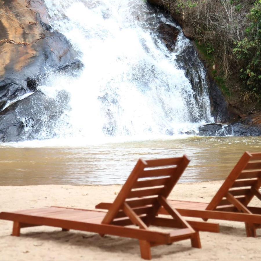 Casa De Campo Banheira, Lareira E Cachoeira Pedra Azul  Eksteriør billede