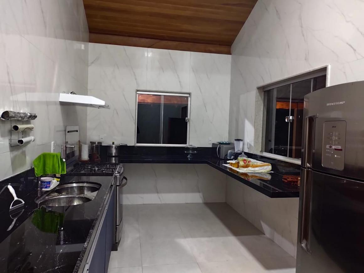 Casa De Campo Banheira, Lareira E Cachoeira Pedra Azul  Eksteriør billede