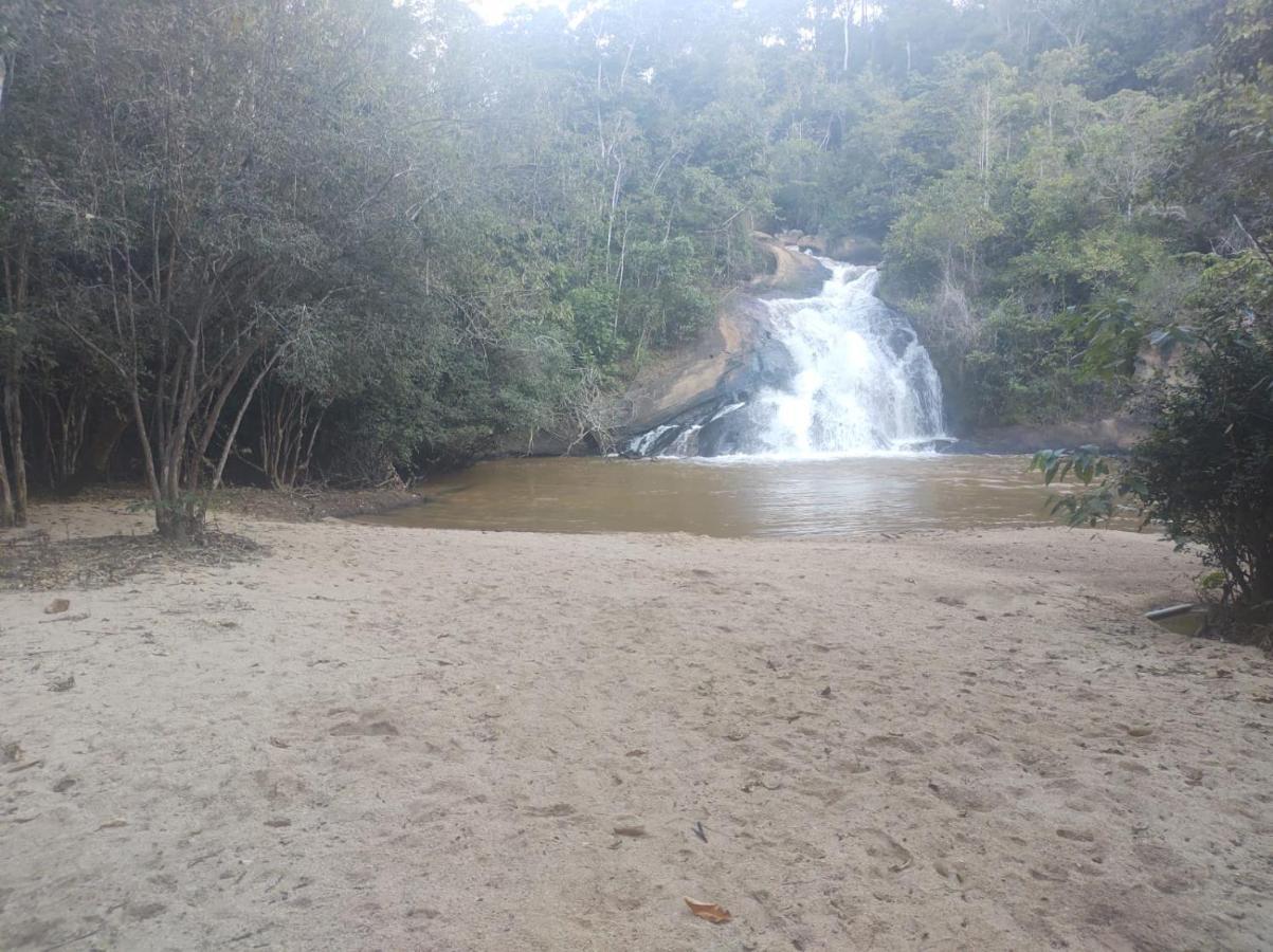 Casa De Campo Banheira, Lareira E Cachoeira Pedra Azul  Eksteriør billede