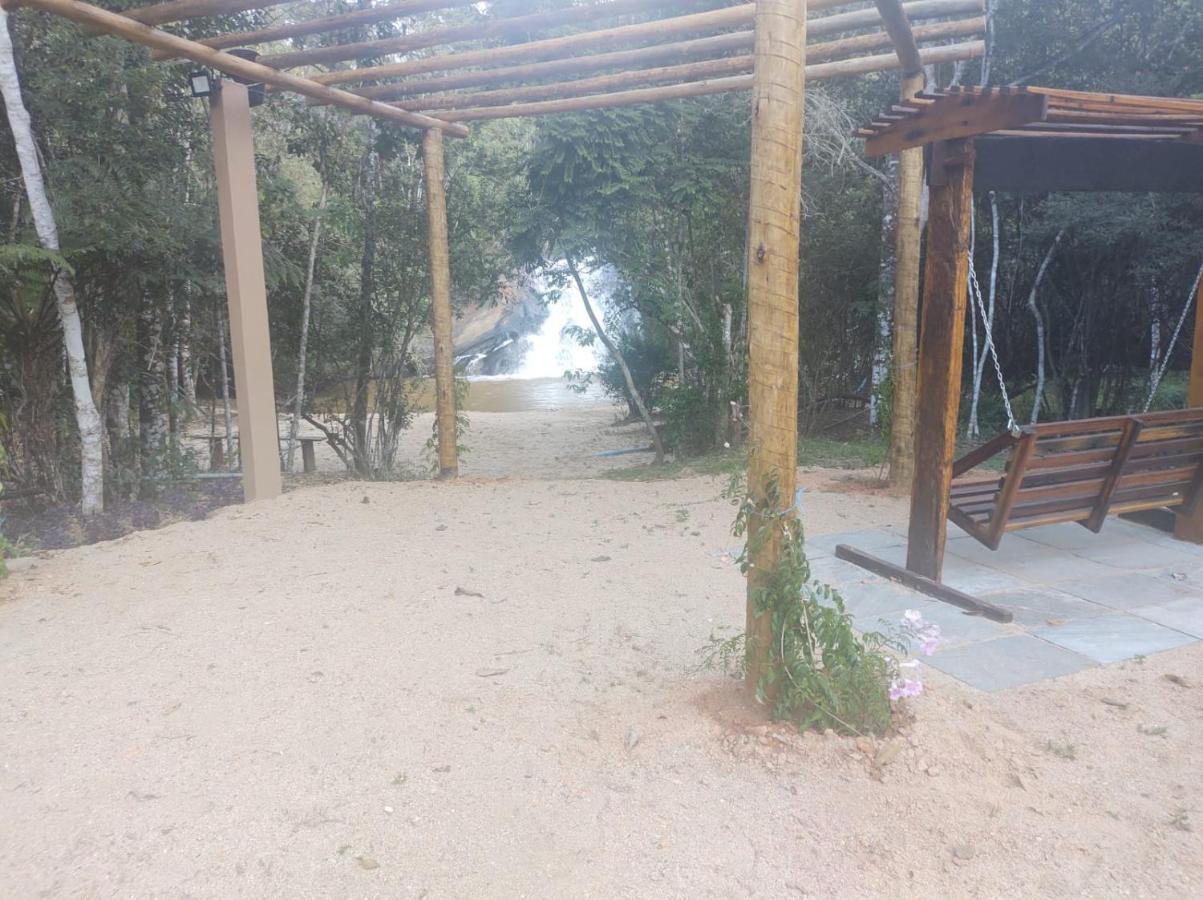 Casa De Campo Banheira, Lareira E Cachoeira Pedra Azul  Eksteriør billede