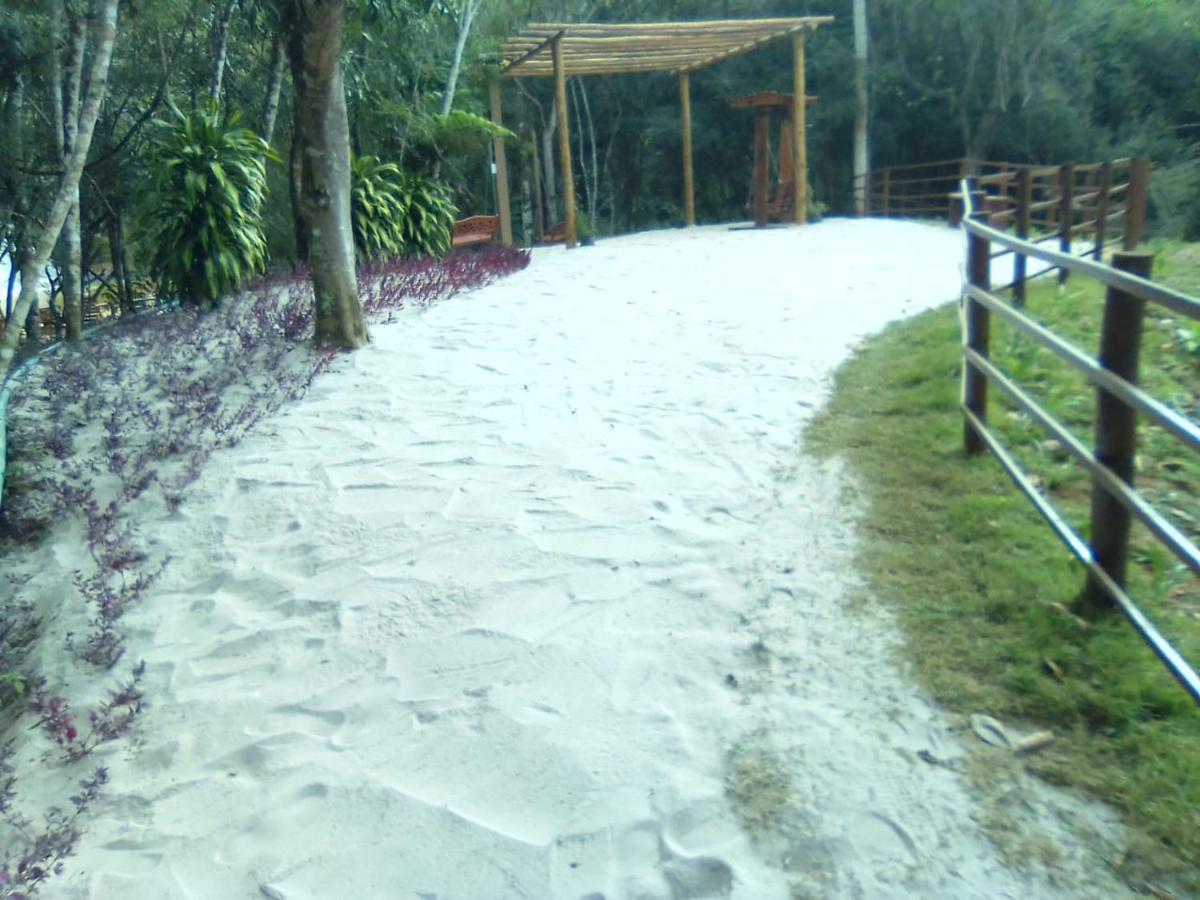Casa De Campo Banheira, Lareira E Cachoeira Pedra Azul  Eksteriør billede