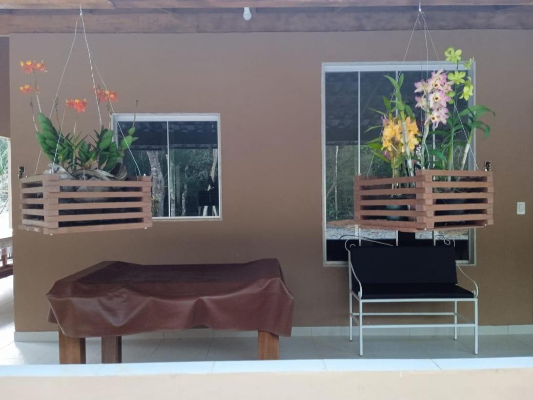 Casa De Campo Banheira, Lareira E Cachoeira Pedra Azul  Eksteriør billede