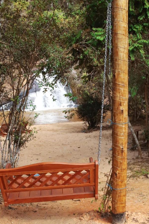 Casa De Campo Banheira, Lareira E Cachoeira Pedra Azul  Eksteriør billede